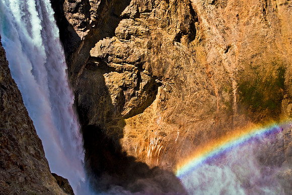 Yellowstone Falls Rainbow